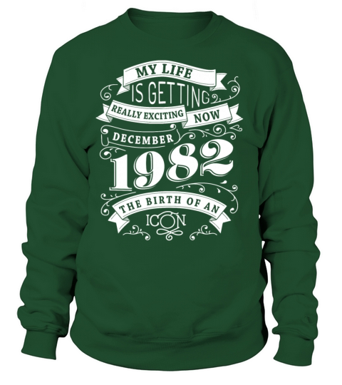 December 1982 The birth of an icon Women's Sweatshirt