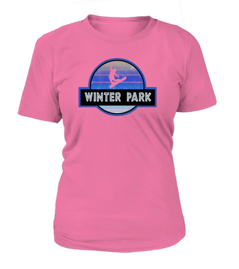 Cool Winter Park Colorado Design Women's T-Shirt