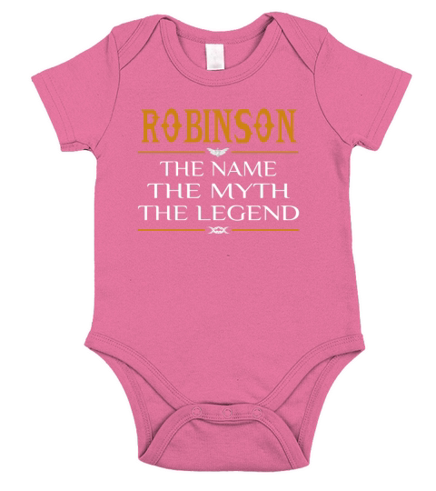 Robinson Legend Name Robinson - TeeForRobinson Short Sleeve Baby One-Piece