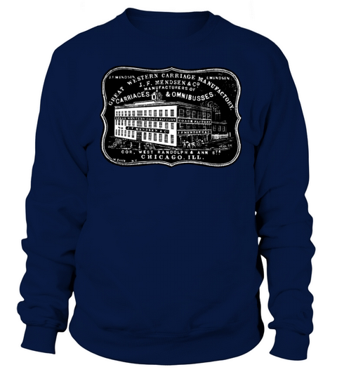 Vintage Carriage Manufacturer Sweatshirt Unisex