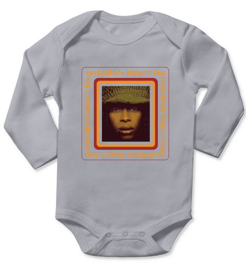 Erykah Badu Long Sleeve Baby One-Piece