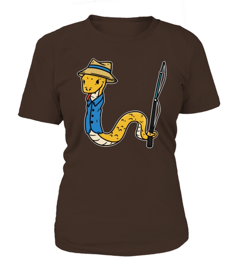 Fish Fishing Gift Fishing fisher Eel Butt Women's T-Shirt