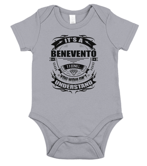 Its a BENEVENTO thing you wouldnt understand Short Sleeve Baby One-Piece