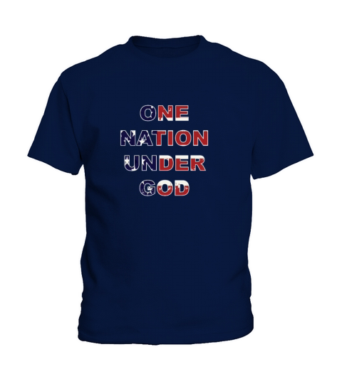 One Nation Under God Kids T-Shirt