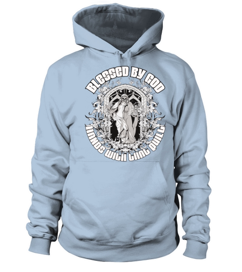 Blessed By God Hands With That Quilt T Shirt Women's Hoodie