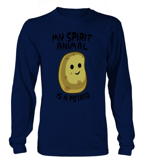 rit animal is a potato potato potatoes Women's Long Sleeve