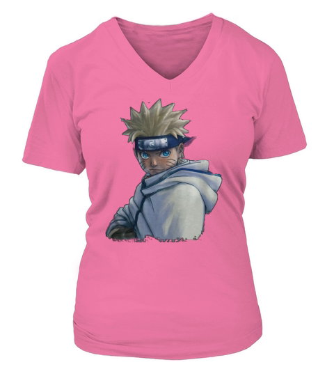 naruto T-Shirt V-neck T-Shirt Woman