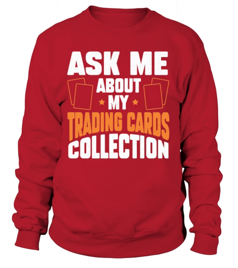 Ask Me Trading Cards Collection Deck Card Women's Sweatshirt