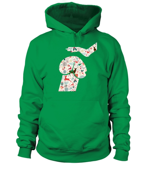 Dirty mind dog or Dick Christmas penis Dog Women's Hoodie