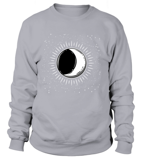 Eclipse Meeting of Sun and Moon Women's Sweatshirt