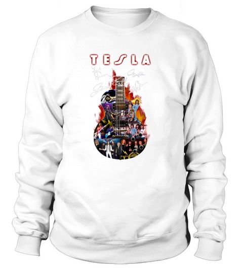 Tesla Guitar Sweatshirt Unisex