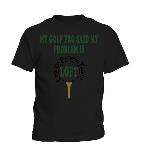 Trouble on the Driving Range Kids T-Shirt