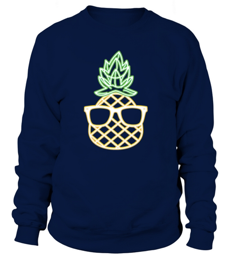 Luau Party Pineapple print For Glow Party Costume Women's Sweatshirt
