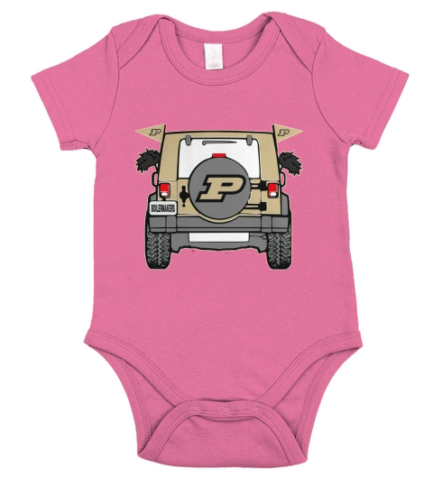Jeep Sport PURDUE BOILERMAKERS Short Sleeve Baby One-Piece