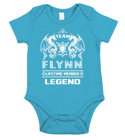 FLYNN team lifetime member legend Short Sleeve Baby One-Piece
