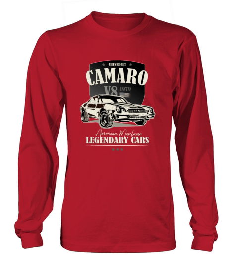 Camaro V8 Power 1979 American muscle car Women's Long Sleeve