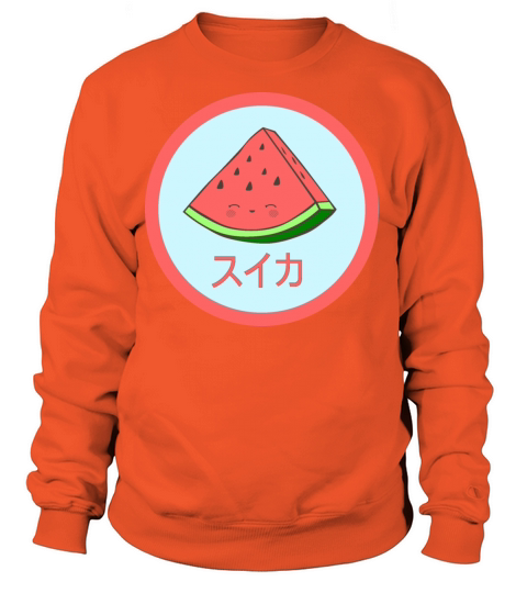 Watermelon Kawaii Japanese Women's Sweatshirt