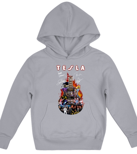 Tesla Guitar Kids Hoodie