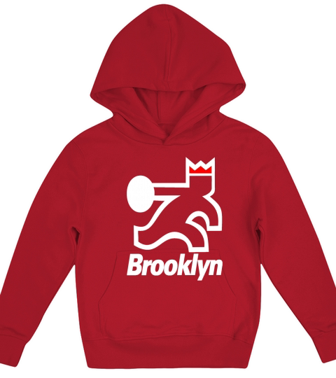 vintage bowling brooklyn Kids Hoodie
