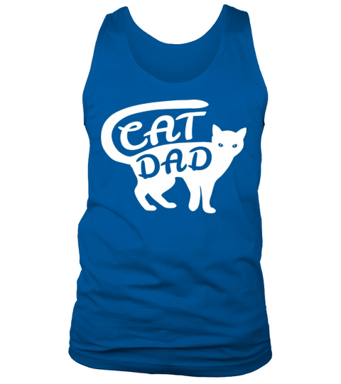 Cat Dad Fathers Day Best Cat Dad Ever Tank Top Unisex