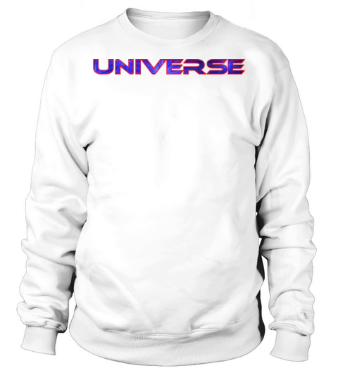 universe blue red outline shirt hoddie Sweatshirt Unisex