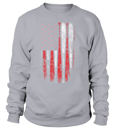 Baseball-Baseball flag t-shirt for baseball lover Women's Sweatshirt