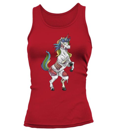 Zombie Unicorn Halloween costume Zombiecorn Women's Tank Top