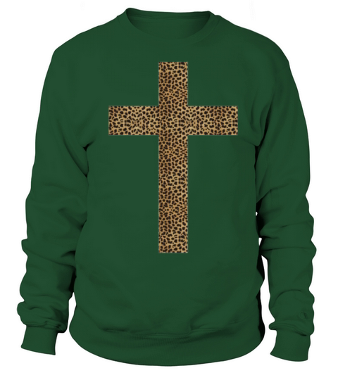 cross leopard Women's Sweatshirt