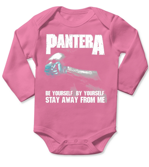 Pantera Social Distancing Long Sleeve Baby One-Piece