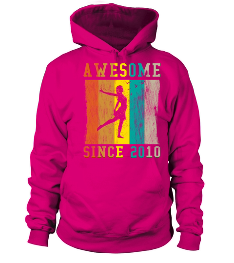 Birthday Gift Awesome Since 2010 Women's Hoodie