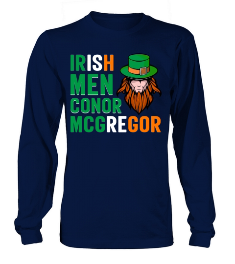 Irish men conor mcgregor Long sleeved Unisex