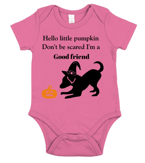 Halloween dog meme T shirt classique Short Sleeve Baby One-Piece