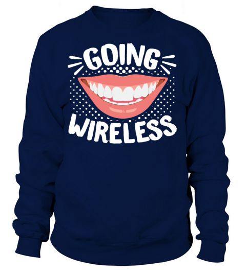 Dental Braces Dentist Funny Women's Sweatshirt