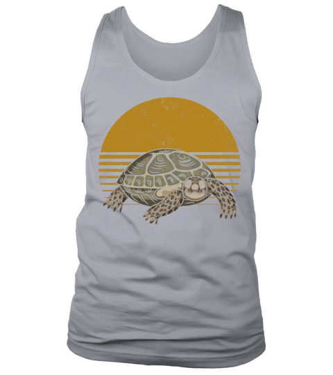 Vintage Tortoise Lover Retro Turtle Men's Tank Top