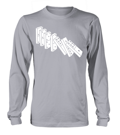 Dominoes Tiles Mexican Train Domino Game Women's Long Sleeve
