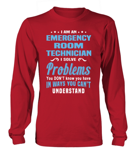 Emergency Room Technician Women's Long Sleeve