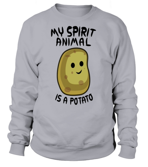 rit animal is a potato potato potatoes Women's Sweatshirt