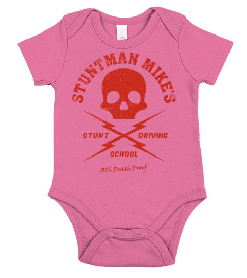 Death Proof Stuntman Mike Short Sleeve Baby One-Piece
