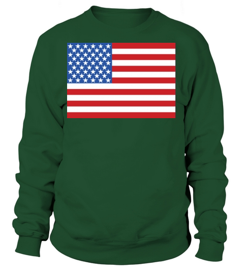 AMERICA FLAG Amercian USA Flag Women's Sweatshirt