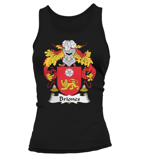 Briones Family Crest Spanish Family Crests Tank top Woman