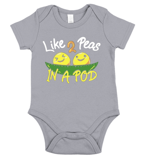 Like 2 Peas in a POD Short Sleeve Baby One-Piece