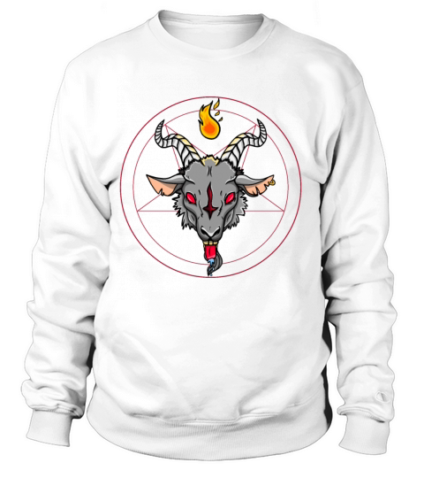 Baphomet Satanic Pentagram Atheist Satanism Occult Women's Sweatshirt