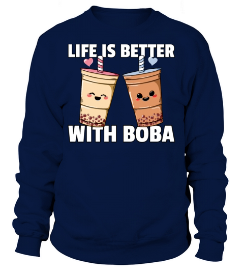 Bubble Tea Pearl Milk Tea Boba Tea Milk Gift Women's Sweatshirt