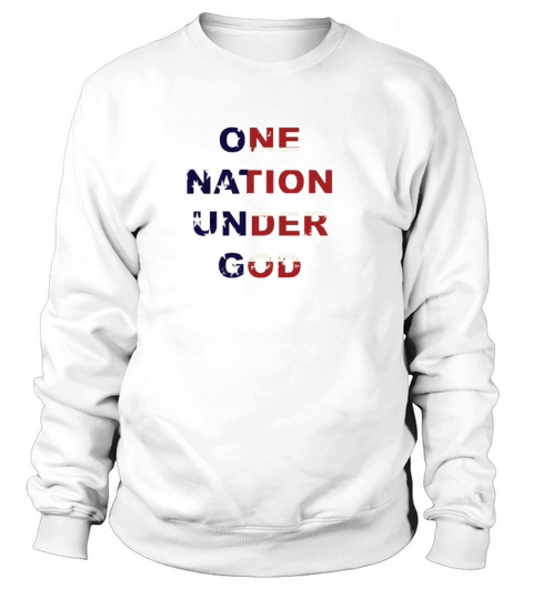 One Nation Under God Women's Sweatshirt