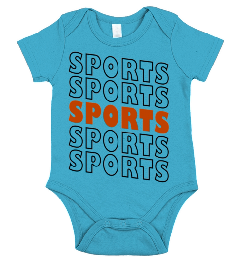 The sport for athletes athletes and athletic Short Sleeve Baby One-Piece