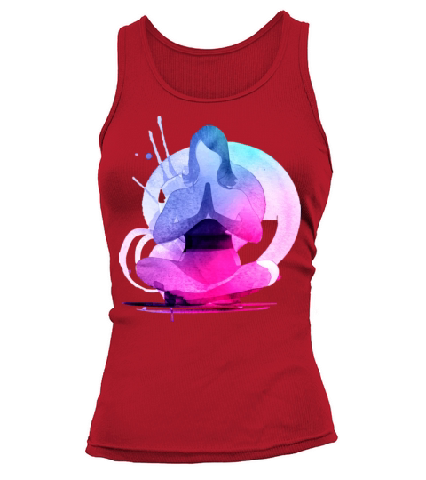 yoga colorful Women's Tank Top