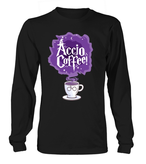 Accio Coffee Tshirt Men's Long Sleeve