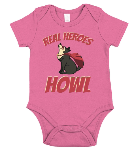 Wolf Wolves Short Sleeve Baby One-Piece