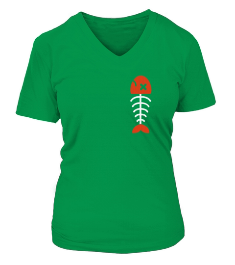 Vintage Fishing Gifts Women's V-Neck T-shirt