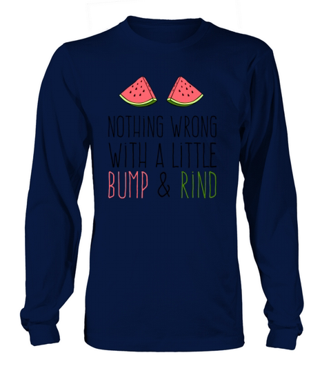Watermelon Bump and Rind Women's Long Sleeve